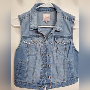 Candies Jean Vest